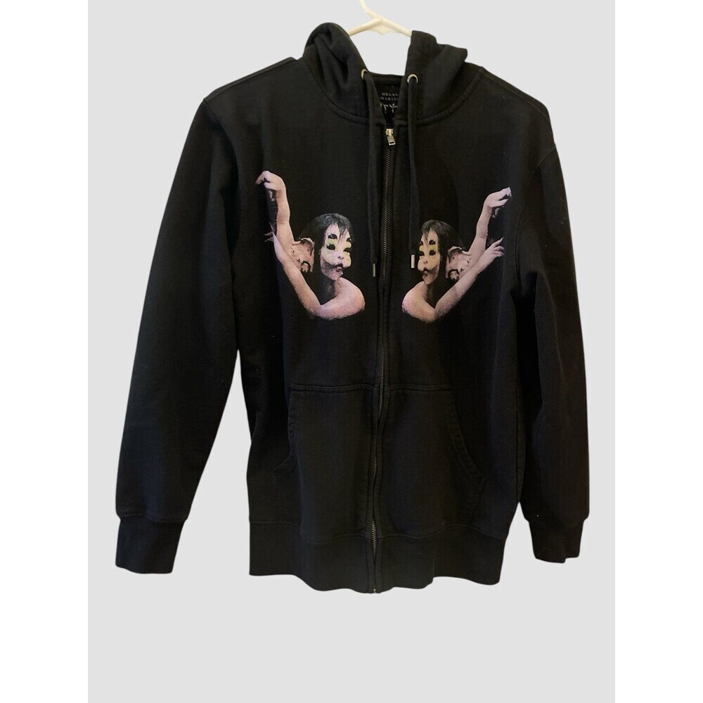 Melanie Martinez Portals Trilogy Tour Black Full Zip Hoodie w/Horns Size Small